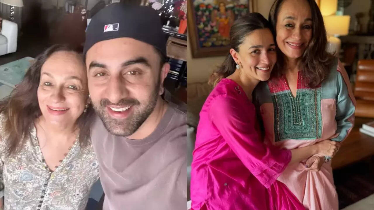 Alia and Ranbir celebrate Soni Razdan's 68th birthday