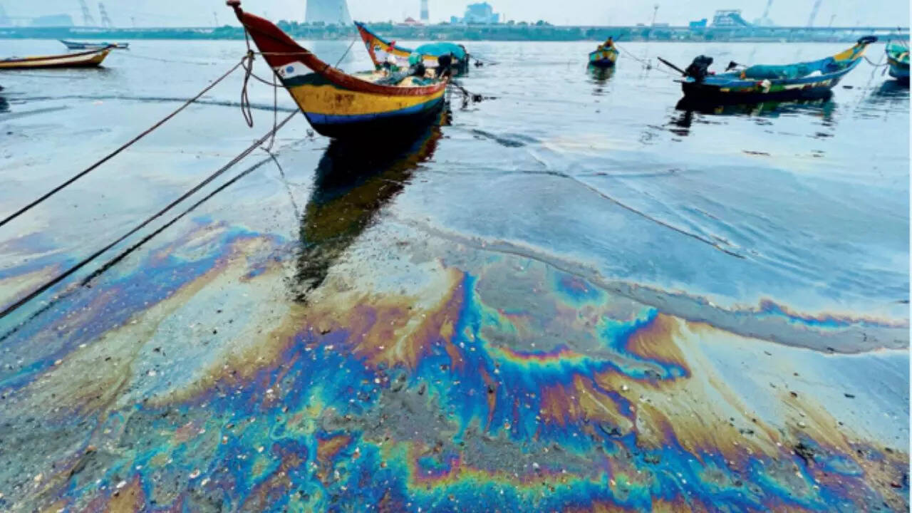 Ennore oil spill: Rs 73 crore penalty imposed on Chennai Petroleum Corporation Limited