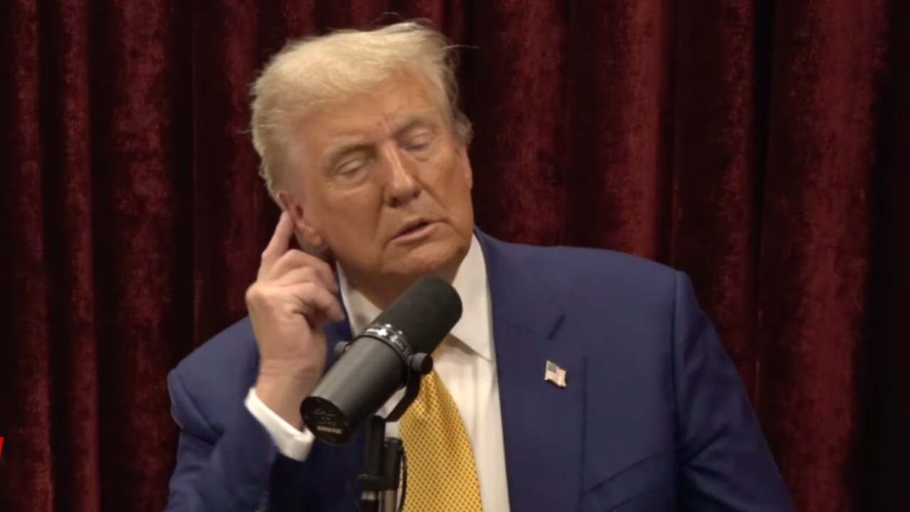 'It nicked right there': Trump shows first assassination attempt scar during Joe Rogan interview