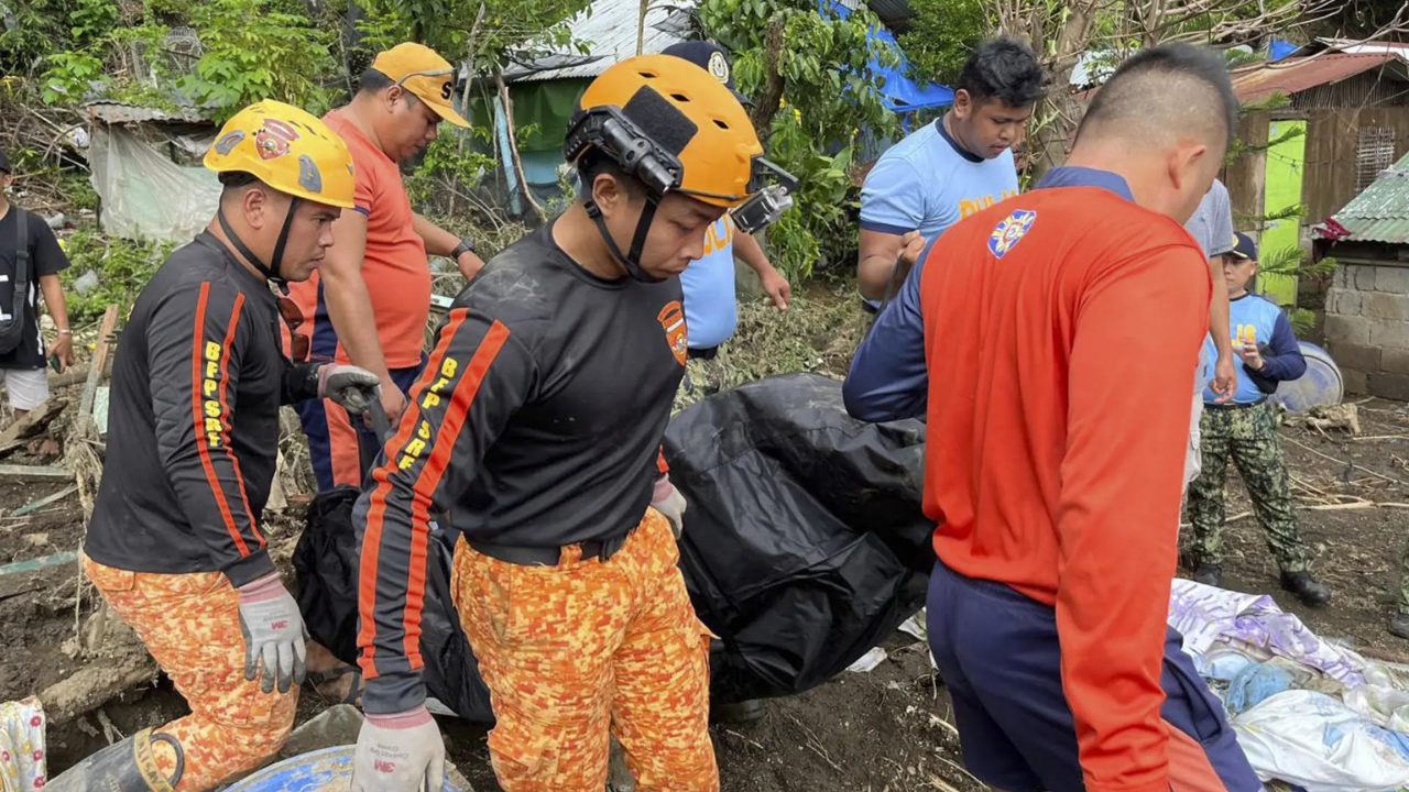 Tropical storm Trami leaves 126 dead or missing amid massive flooding and landslides in Philippines