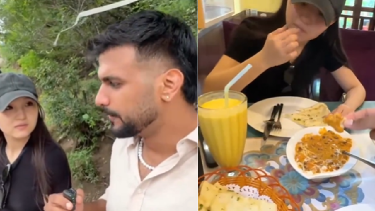 From shit to yummy: Youtuber takes Chinese woman to Indian restaurant to change perception; see video