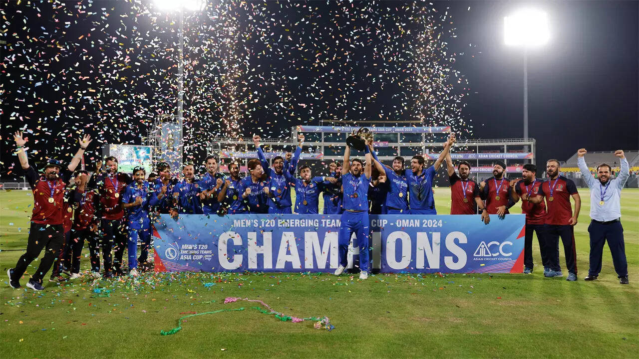 Afghanistan A crowned Emerging Teams Asia Cup champions