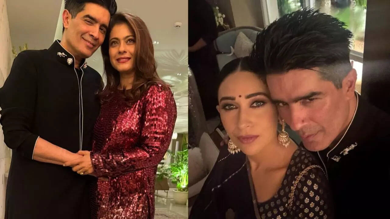 Manish Malhotra shares PICS with 90s female stars