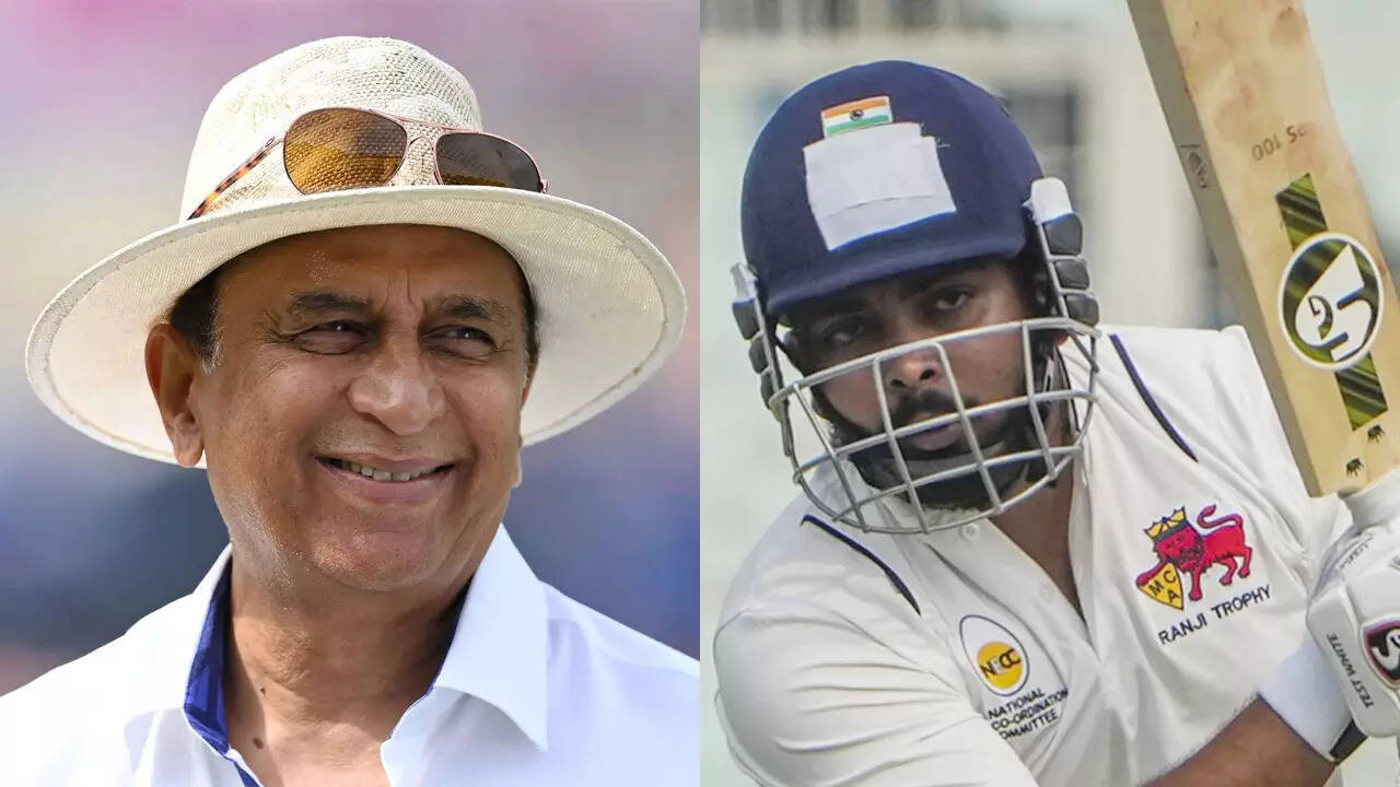 Gavaskar defends Shaw, citing Sarfaraz's example