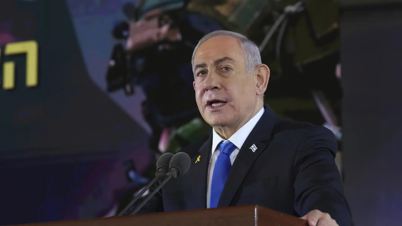 Netanyahu says Iran strives for nuclear bomb 'stockpile' to destroy Israel