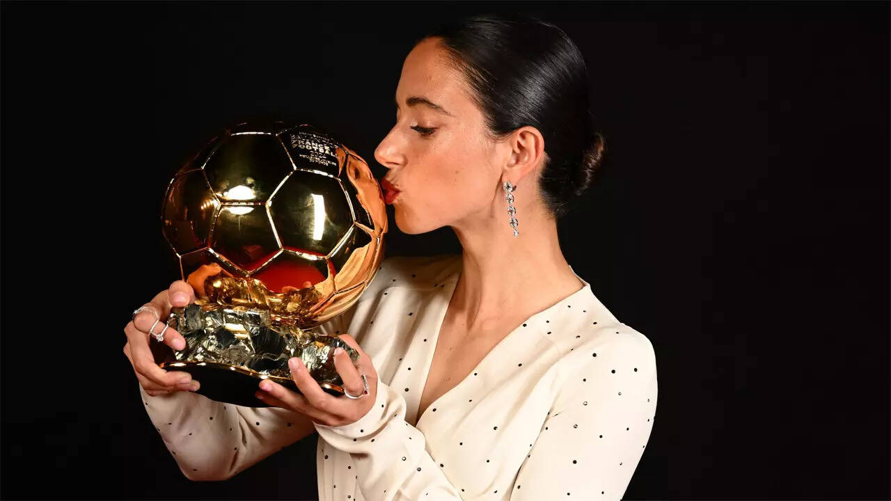 Bonmati wins second successive women's Ballon d'Or