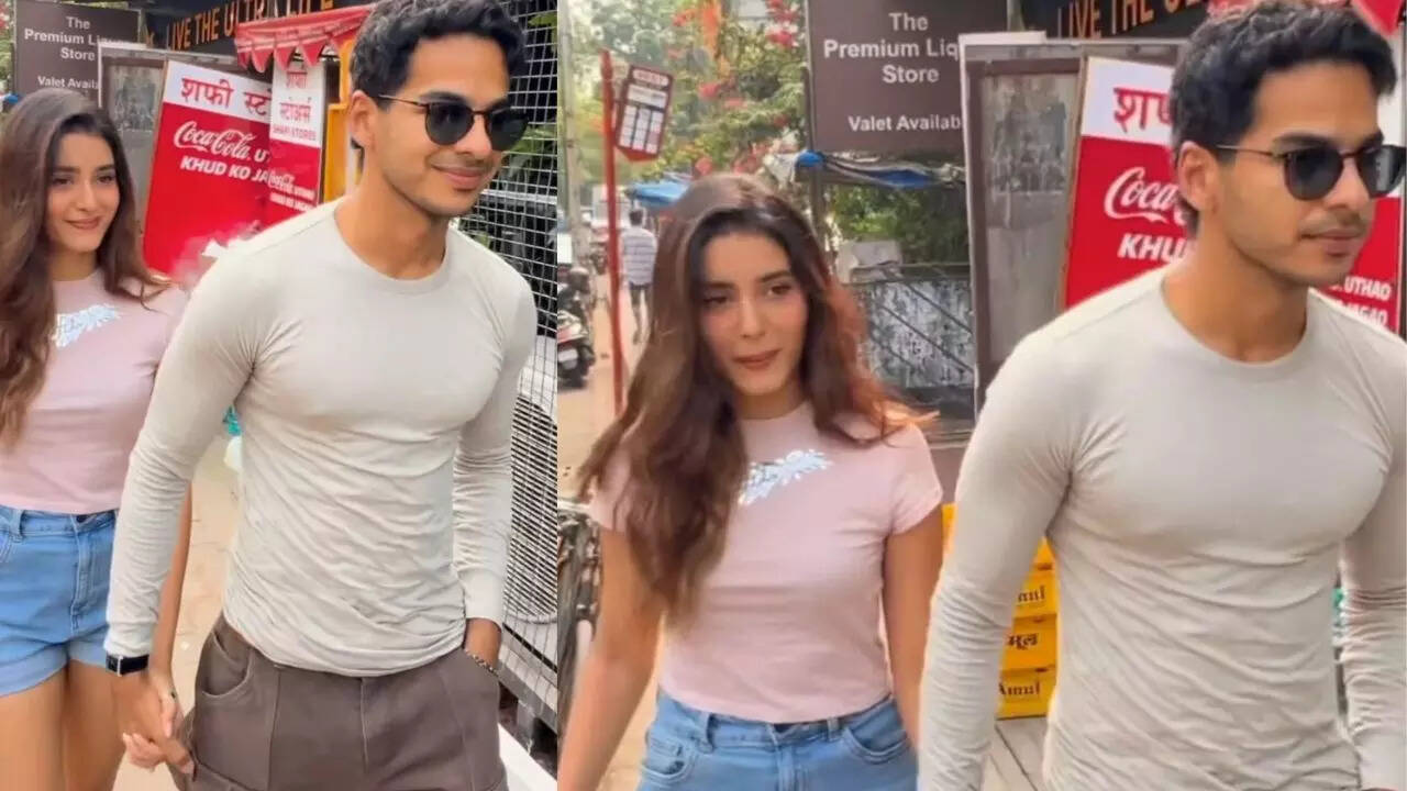 Ishaan Khatter-Chandni Bainz head for lunch date