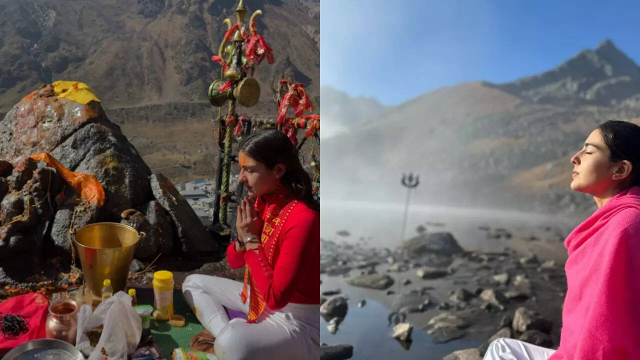 Sara Ali Khan visits Kedarnath- See photos