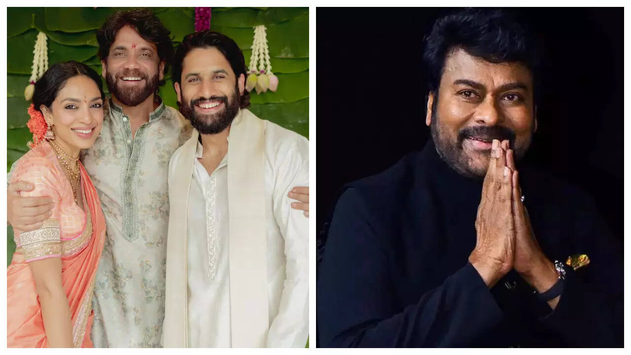 Nagarjuna introduces Sobhita Dhulipala to Chiranjeevi