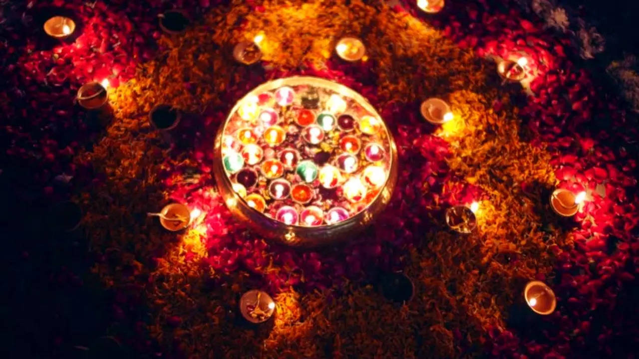 How does each zodiac sign show thankfulness for Diwali?