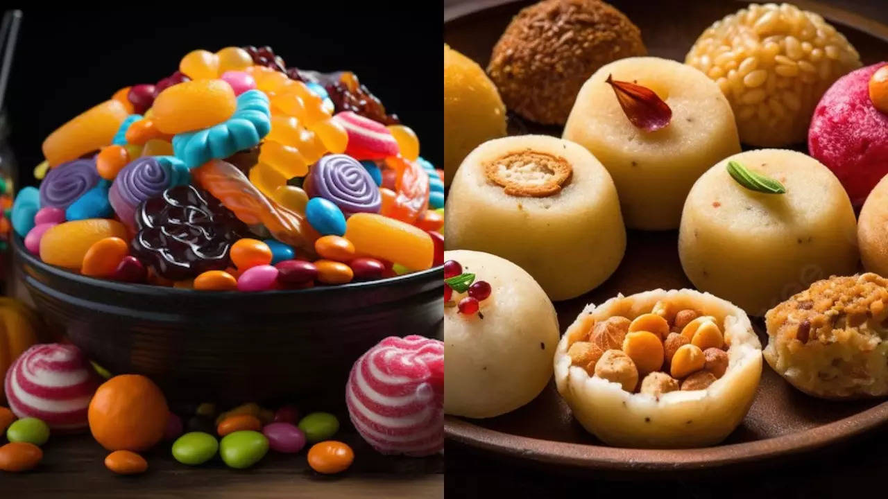 Halloween candies or Diwali mithai; which treats are unhealthier?