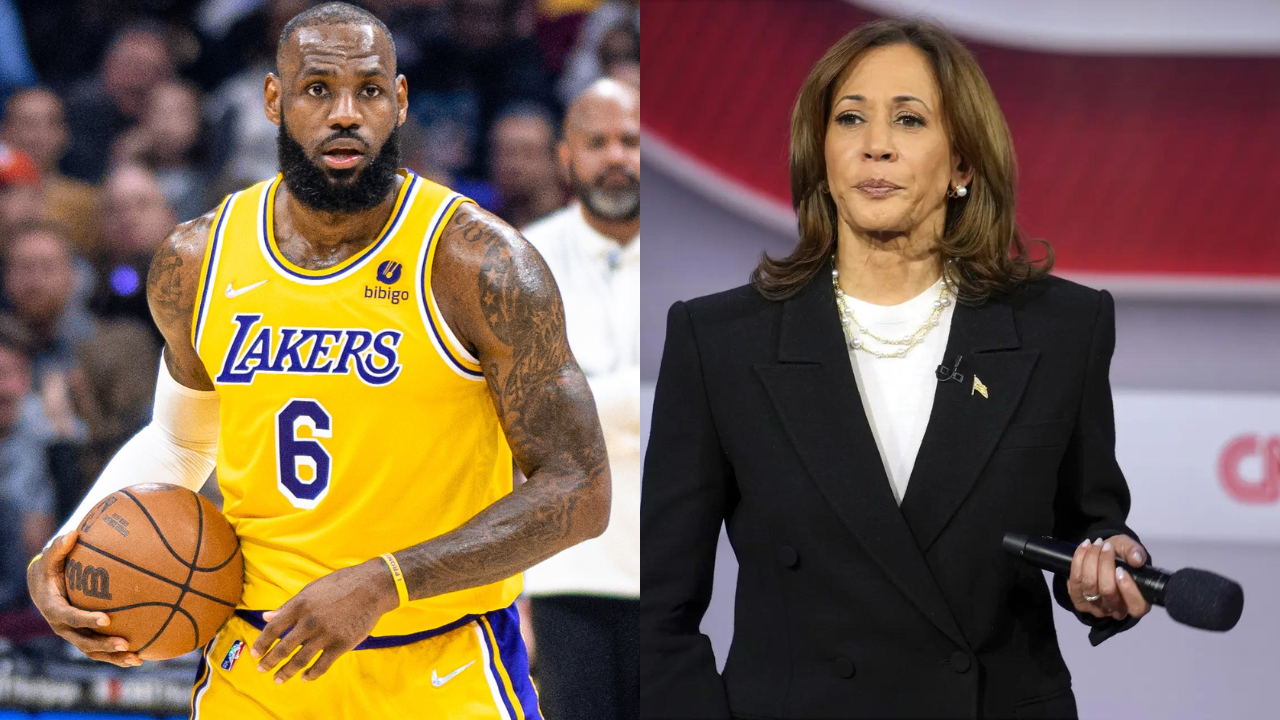 NBA superstar LeBron James endorses VP Kamala Harris for Presidential bid