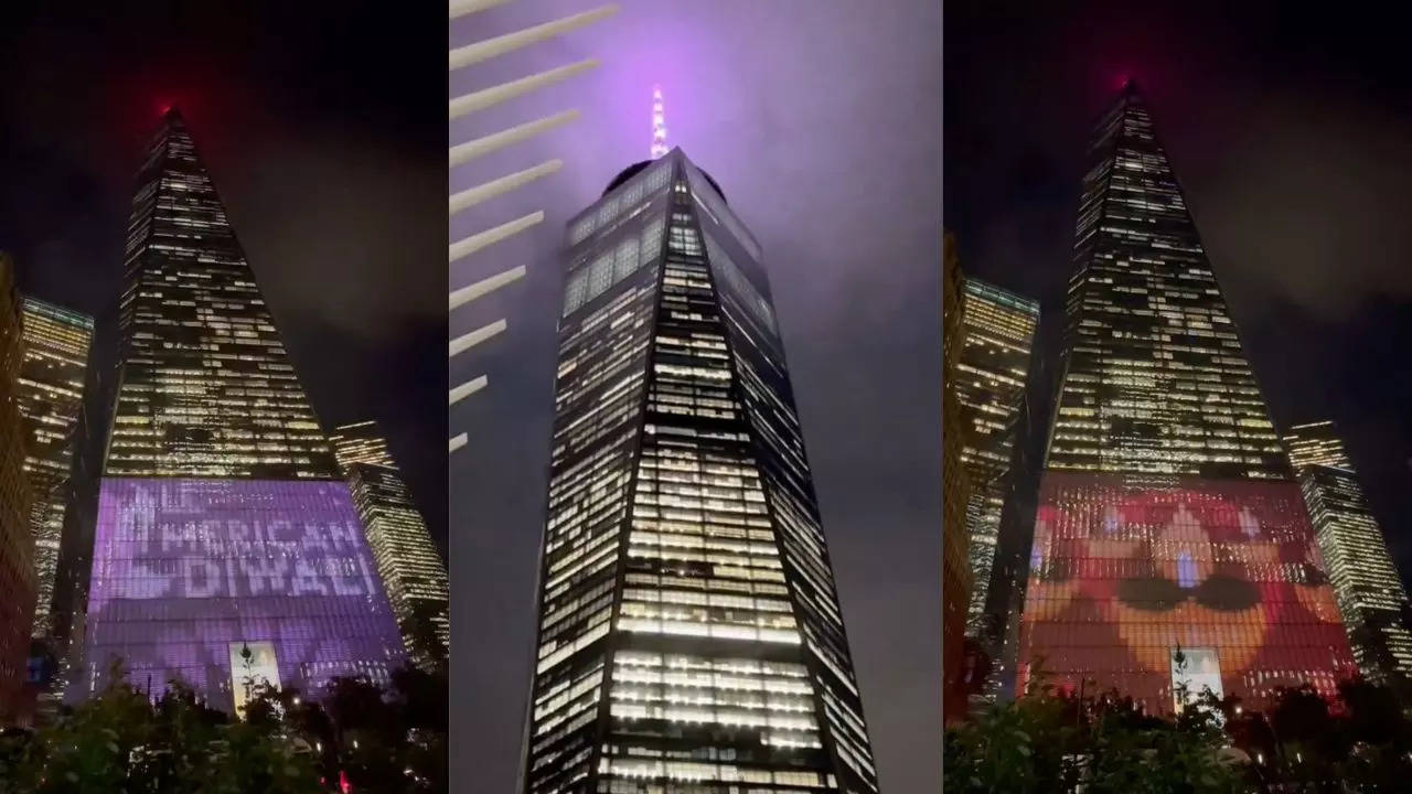 Photos: World Trade Centre lights up in Diwali celebrations