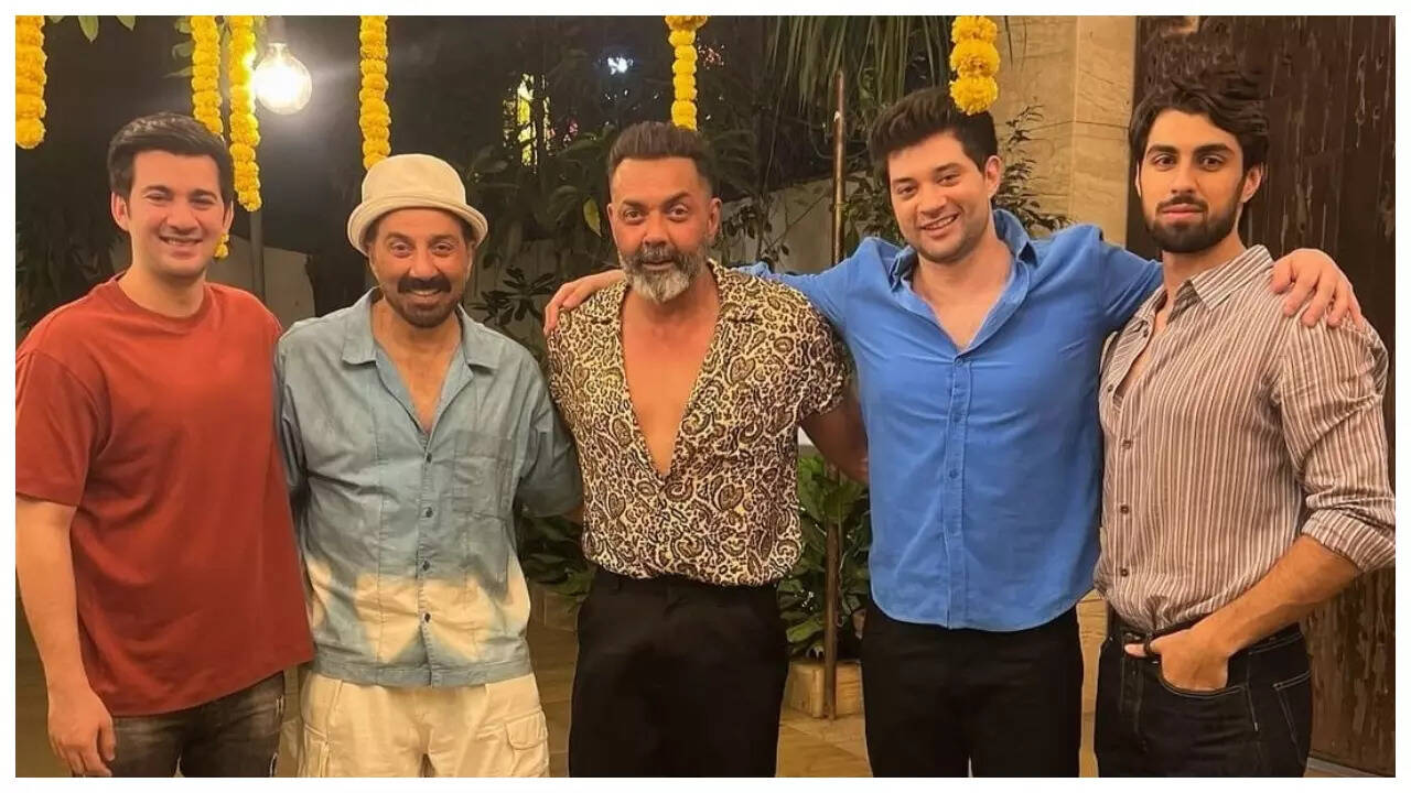 Diwali 2024: Sunny Deol shares pic with Bobby Deol