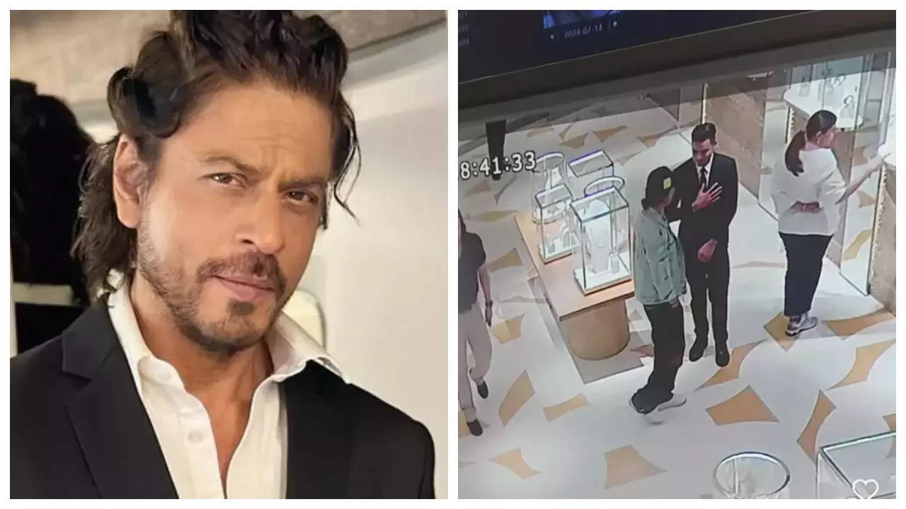 Video of SRK from jewellery store in UAE goes viral