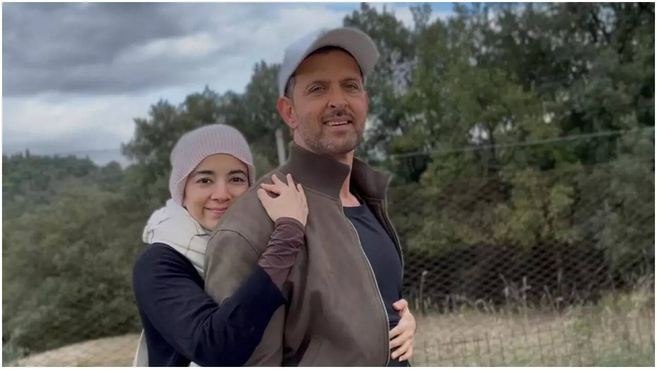 Hrithik celebrates girlfriend Saba Azad's birthday