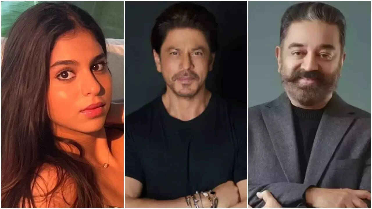 From Kamal Haasan to Suhana Khan: Celebs wish SRK