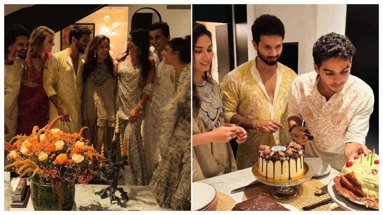 Inside Shahid-Mira's Diwali and Ishaan's birthday