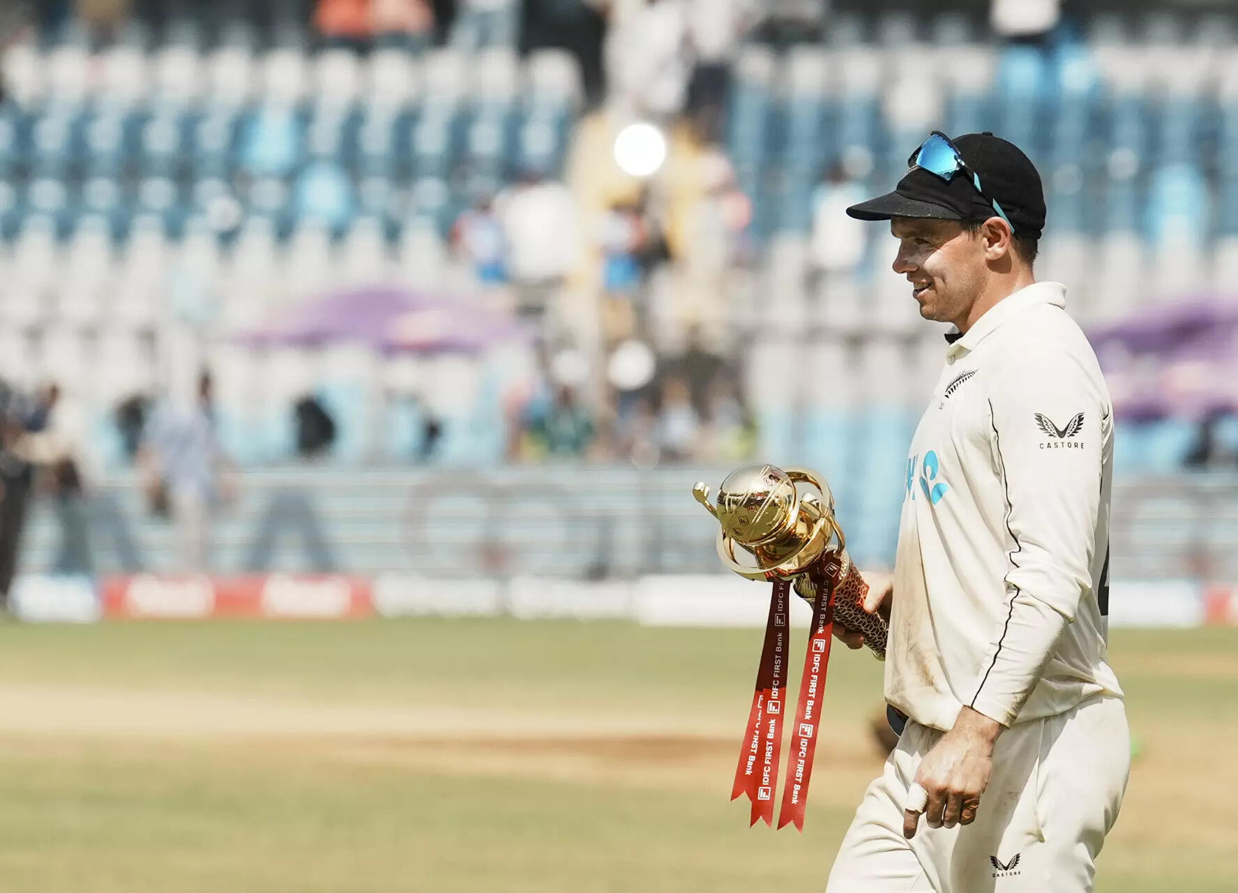 Latham 'ecstatic' after an improbable success against India as captain