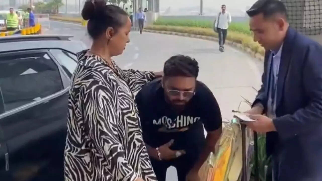 Watch: Pant departs for BGT after taking mother’s blessings