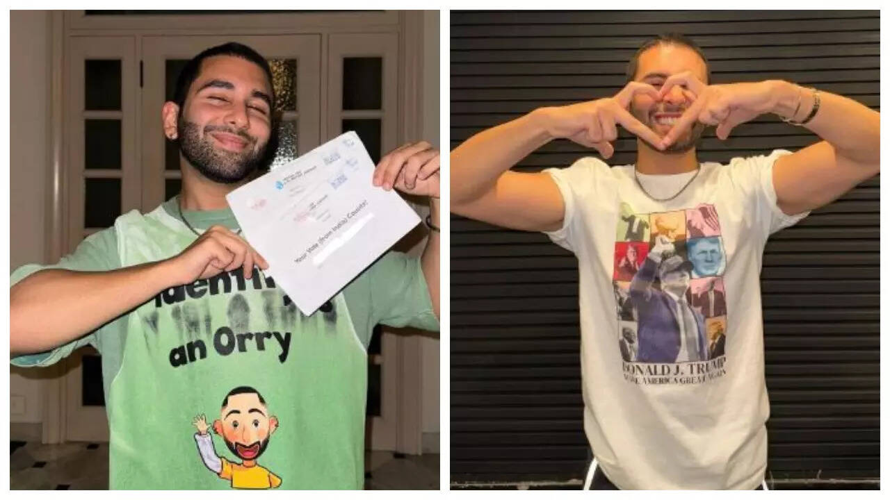 Orry votes for Trump in US elections; fans REACT