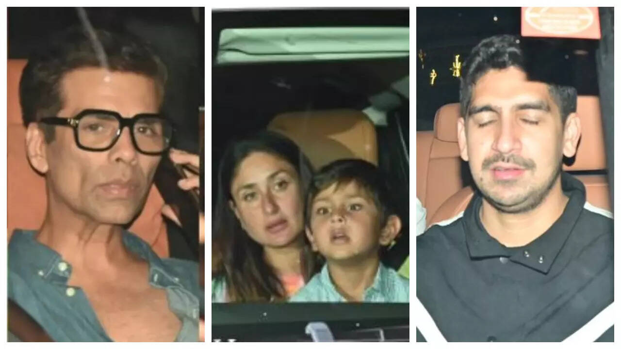 KJo, Bebo, Ayan attend Raha's b'day bash