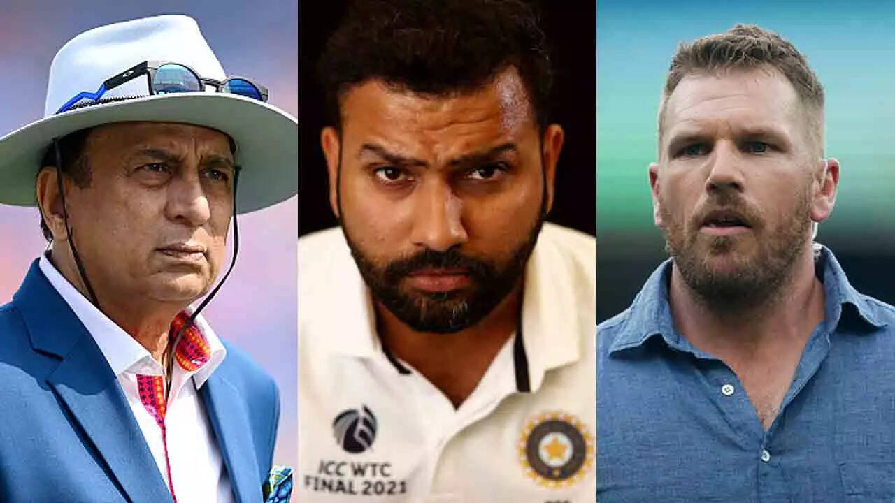 Finch disagrees with Sunil Gavaskar's comment on Rohit Sharma