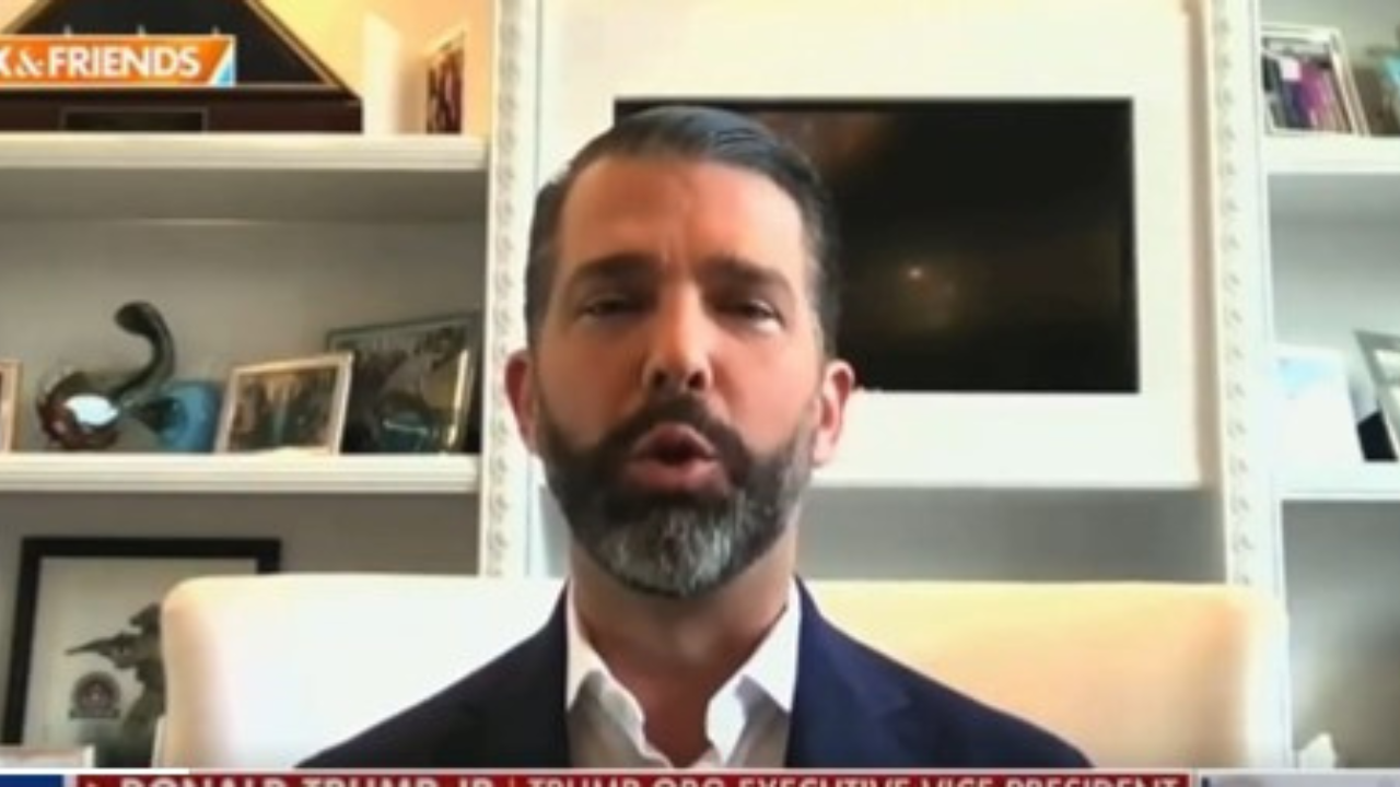 Did Donald Trump Jr say his father's cabinet won't have people smarter than the President?