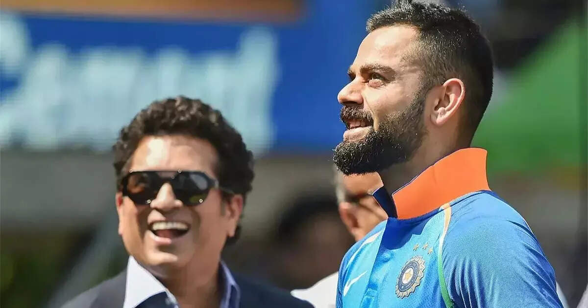 'Pairon mein gir gaya': Virat recalls hilarious first meeting with Sachin