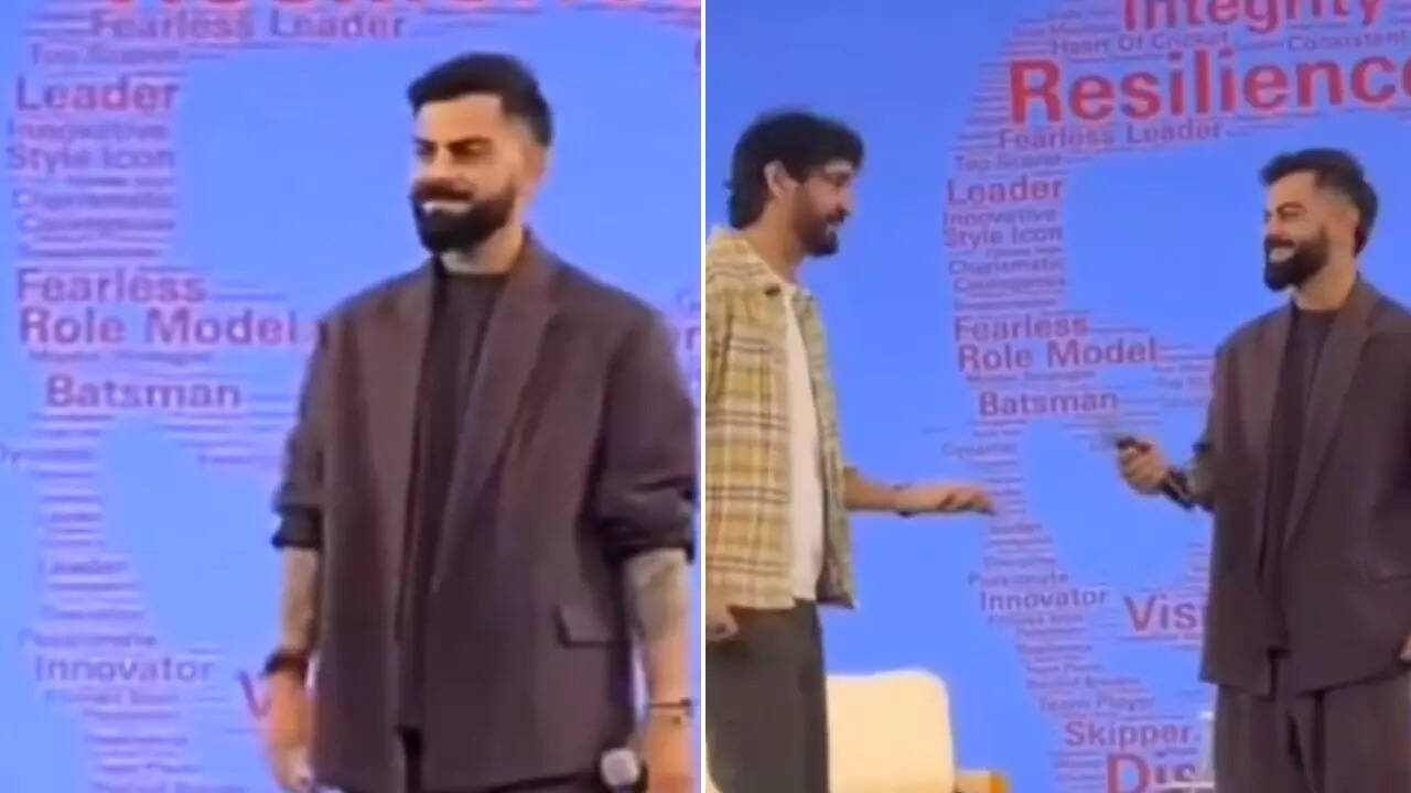 Watch: Kohli's reaction goes viral as crowd sings 'Happy Birthday'