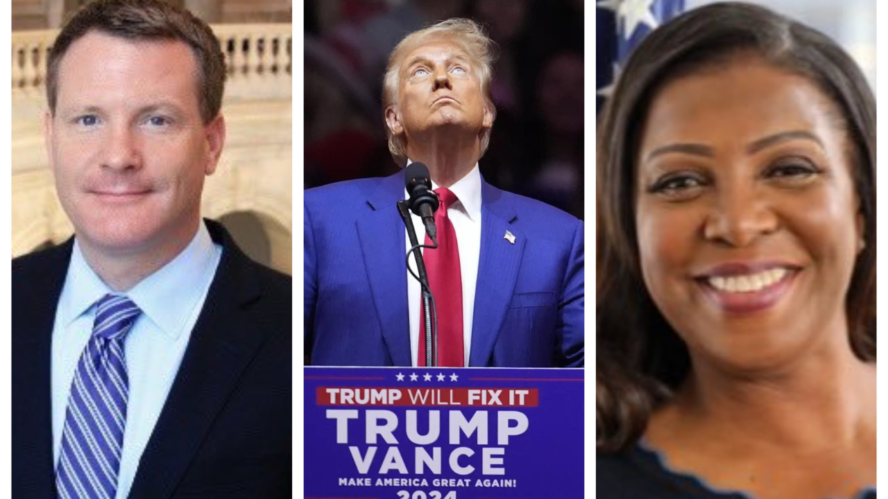 'Will put your fat a** in prison': Donald Trump ally's warning to NY's Letitia James