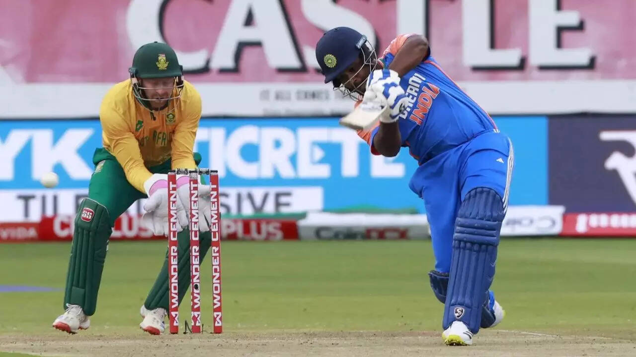 Samson surpasses Dhoni, Pant for massive T20I feat