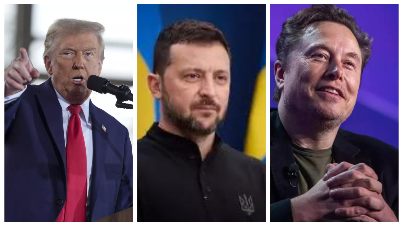 Donald Trump handed phone to Elon Musk during call with Zelensky: Reports