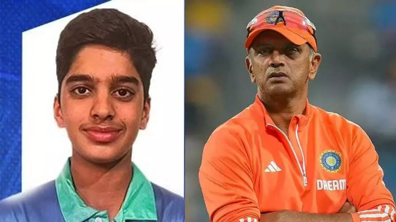 Rahul Dravid's son Anvay named in Karnataka probables