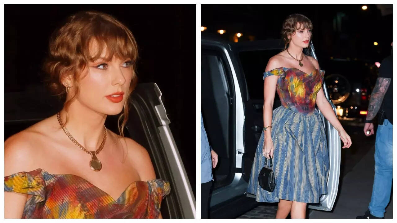 Taylor Swift stuns in corset dress costing £1,850