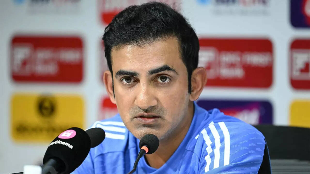 Gambhir to address media before India’s departure for BGT