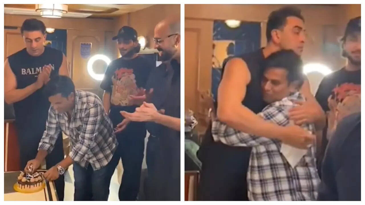 Ranbir shows off his clean-shaven look for 'Love and War'