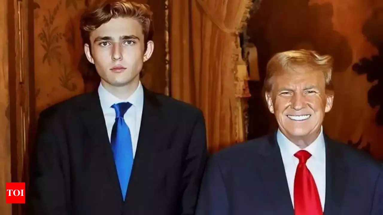 When NYU friends asked Barron Trump who he voted for he says he doesn't ...