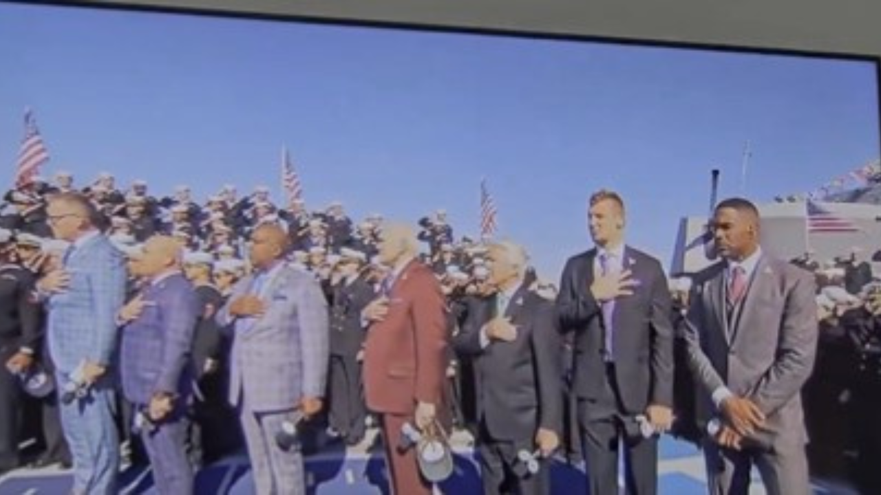 'What the hell is wrong with Michael Strahan': Backlash for hand gesture on Veterans Day