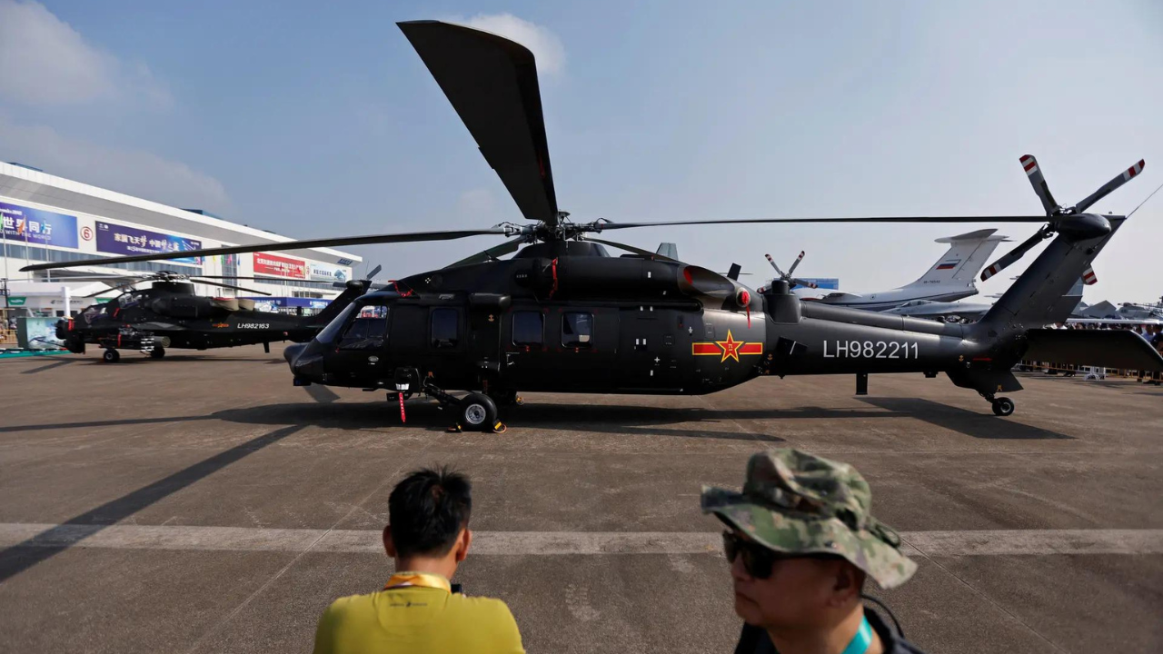 China military displays upgraded Z-20 helicopter at Zhuhai air show