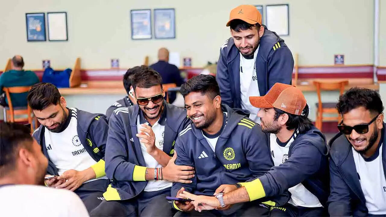 Watch: How Indian cricketers celebrated Sanju Samson's birthday