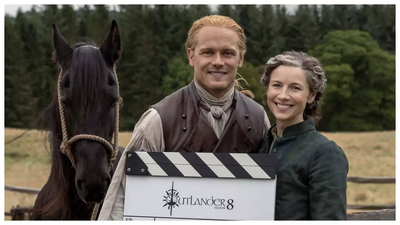 Caitriona, Sam Heughan on emotional wrap of 'Outlander' S8