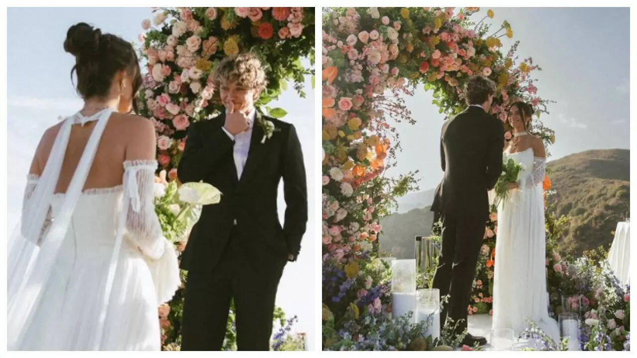 Pics: Gavin SHOCKS fans with secret marriage