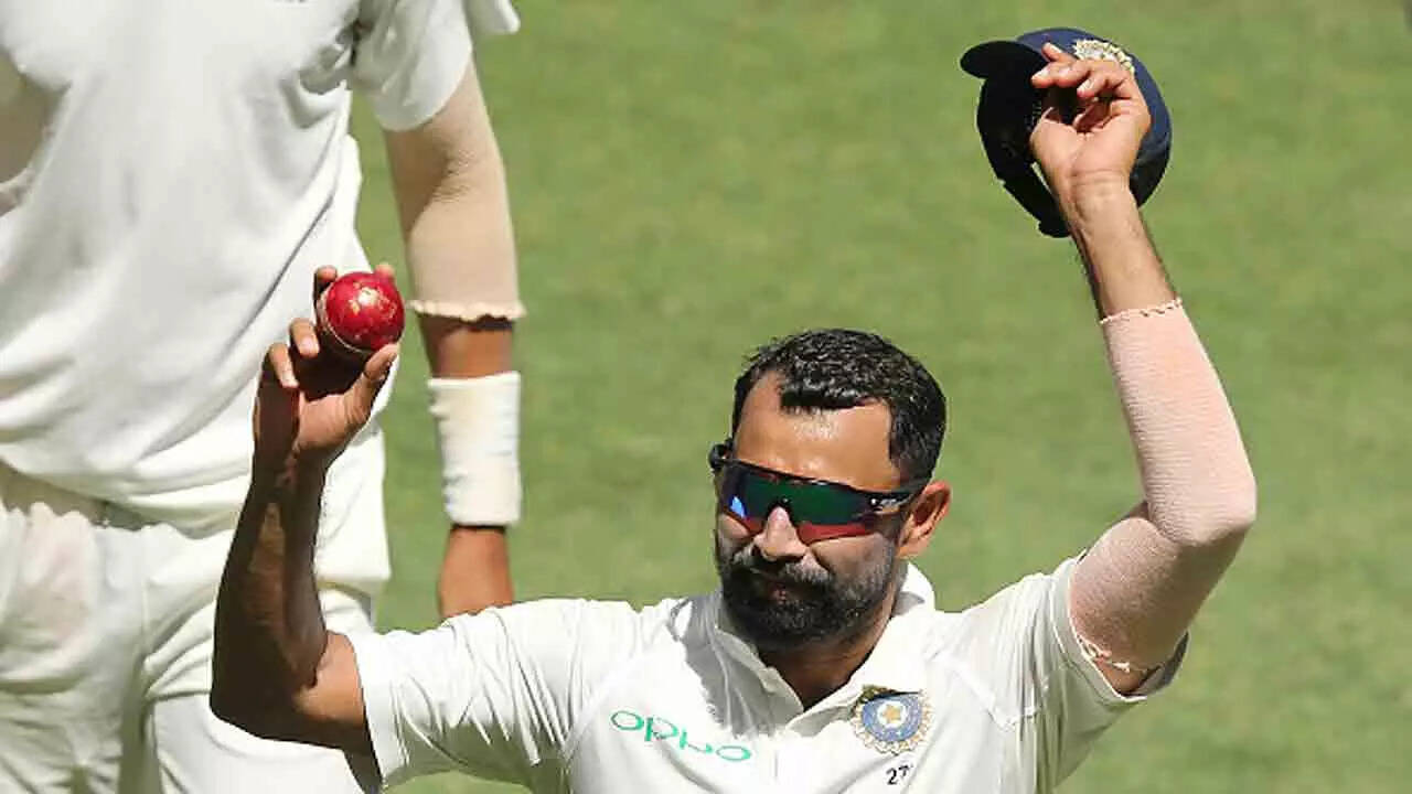 When Shami registered his career-best bowling figures in Perth