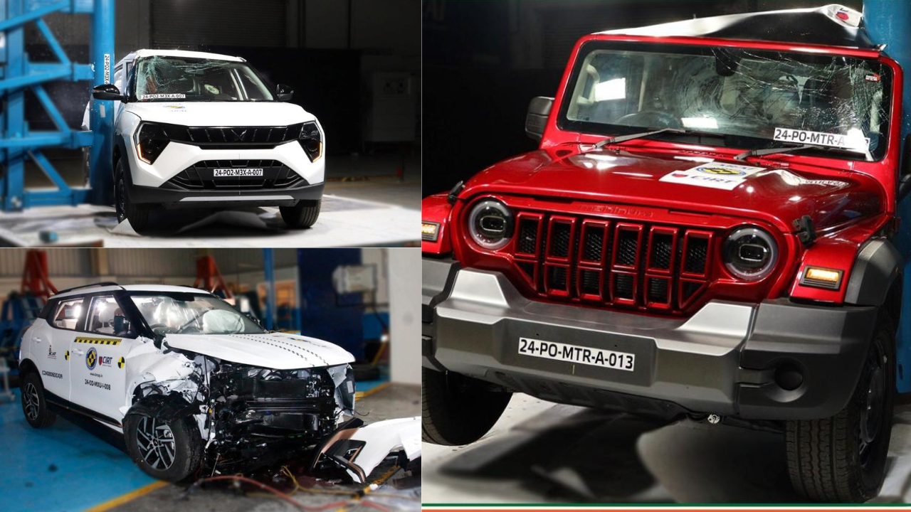 Mahindra Thar Roxx, XUV 3XO, XUV 400 EV score 5 stars in BNCAP crash tests – Times of India