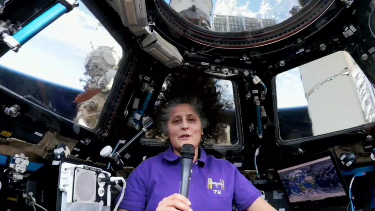 Sunita Williams shares health update in a video interview from space