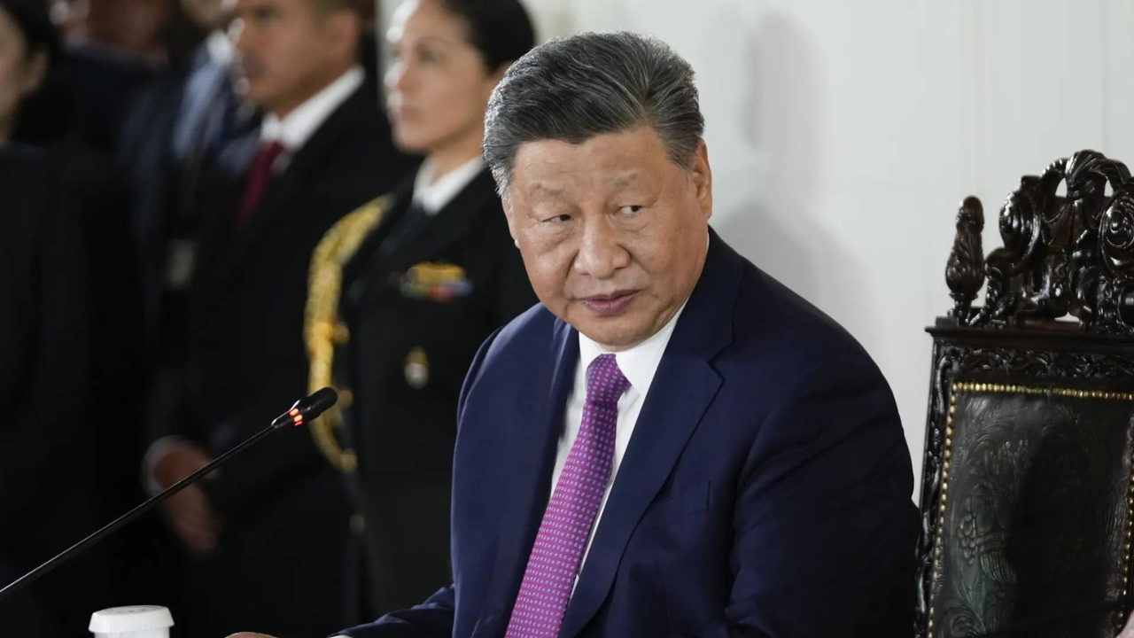 China's president unveils a megaport in Peru, but locals say they're being left out