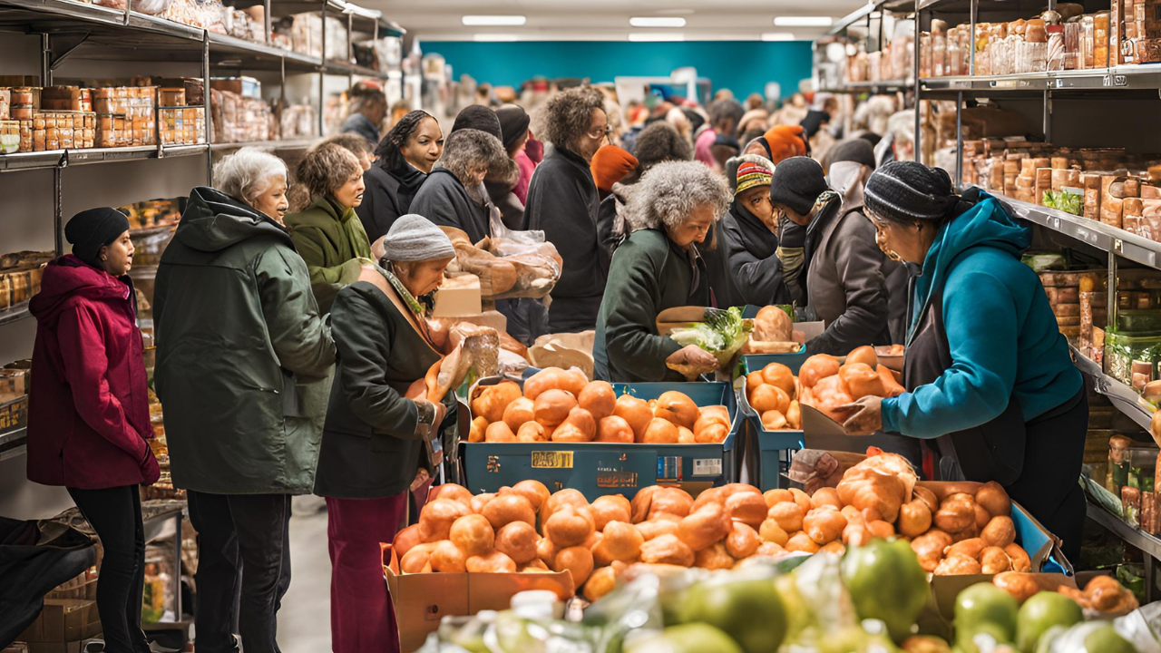 Canada's hunger crisis: 3.49 million clients visited food banks in Toronto in one year, says report