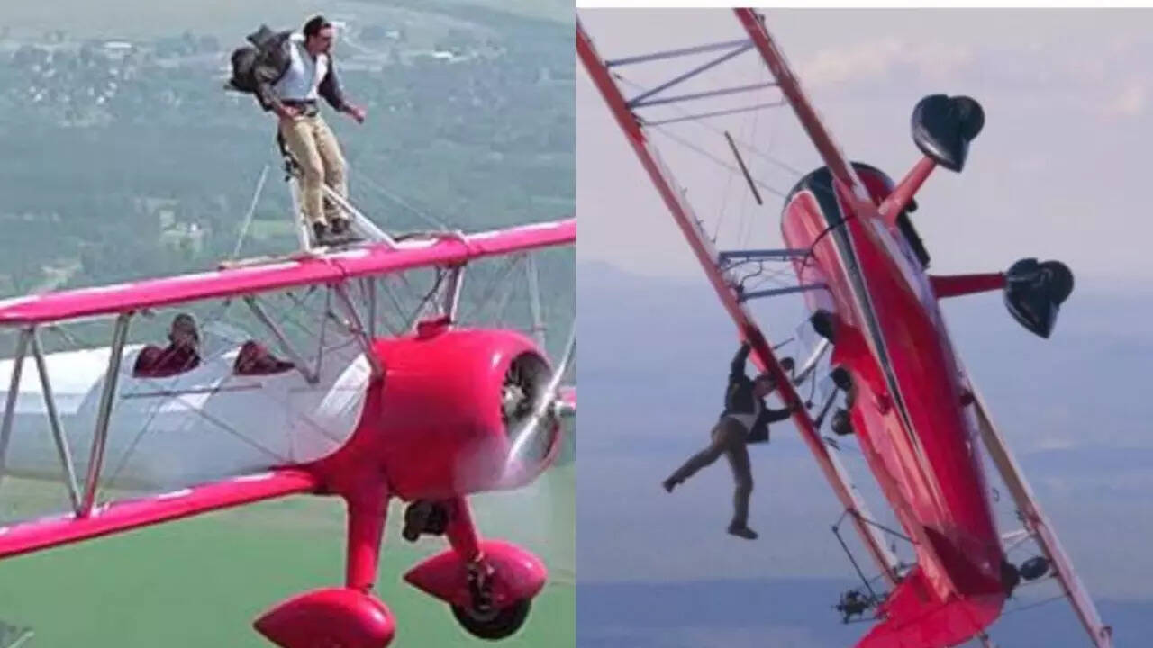 Akshay fans draw comparison between Cruise's stunt
