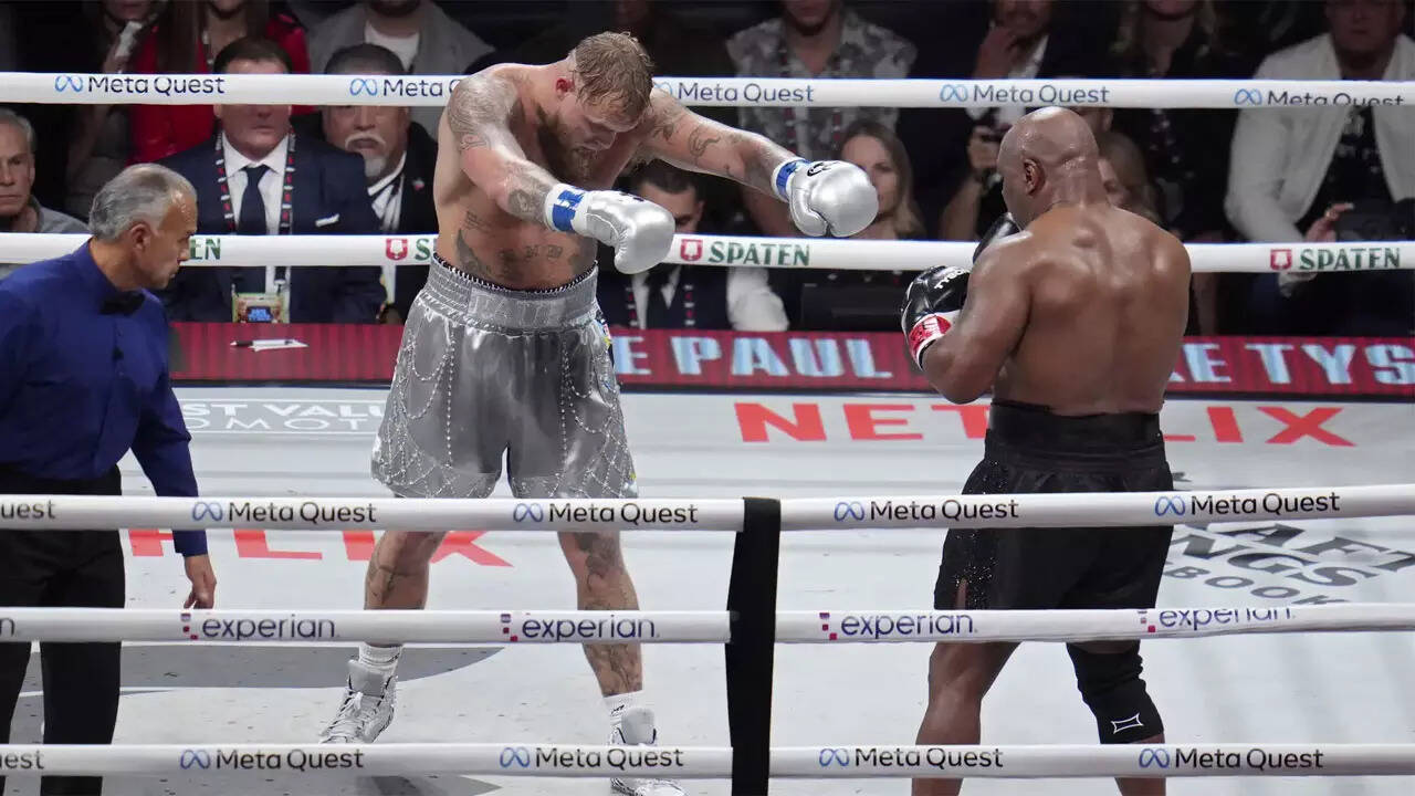 Mike Tyson vs Jake Paul Fight Live: Barrios retains title after epic battle with Ramos